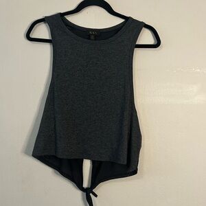 Alala Mesh Tie Back Tank Top